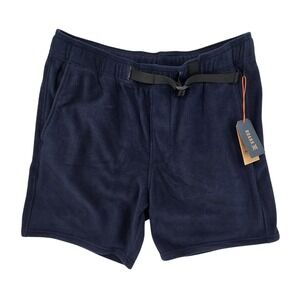 Roark Campover Comfort Shorts 7" LARGE Fleece NWT Outdoor Travel Athleisure Wear